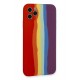 Newface iPhone 11 Pro Kılıf Ebruli Lansman Silikon - Kırmızı-Mor Newface iPhone 11 Pro Kılıf Ebruli Lansman Silikon - Kırmızı-Mor