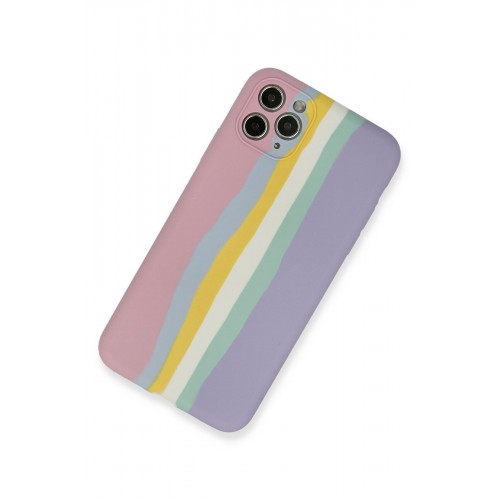 Newface iPhone 11 Pro Kılıf Ebruli Lansman Silikon - Pembe-Lila Newface iPhone 11 Pro Kılıf Ebruli Lansman Silikon - Pembe-Lila