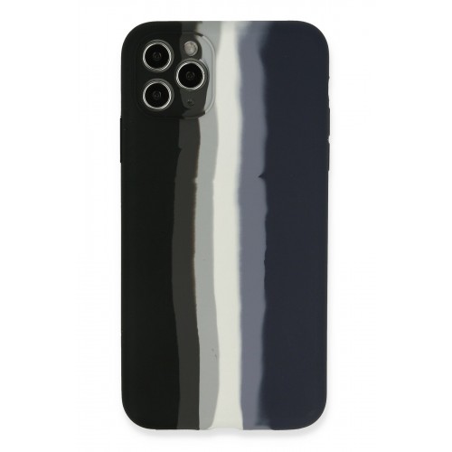 Newface iPhone 11 Pro Kılıf Ebruli Lansman Silikon - Siyah-Lacivert Newface iPhone 11 Pro Kılıf Ebruli Lansman Silikon - Siyah-Lacivert