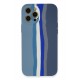 Newface iPhone 12 Pro Kılıf Ebruli Lansman Silikon - Mavi-Gri Newface iPhone 12 Pro Kılıf Ebruli Lansman Silikon - Mavi-Gri