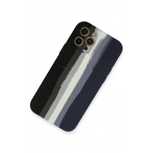 Newface iPhone 12 Pro Kılıf Ebruli Lansman Silikon - Siyah-Lacivert Newface iPhone 12 Pro Kılıf Ebruli Lansman Silikon - Siyah-Lacivert