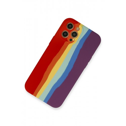 Newface iPhone 12 Pro Max Kılıf Ebruli Lansman Silikon - Kırmızı-Mor Newface iPhone 12 Pro Max Kılıf Ebruli Lansman Silikon - Kırmızı-Mor