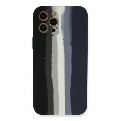 Newface iPhone 12 Pro Max Kılıf Ebruli Lansman Silikon - Siyah-Lacivert Newface iPhone 12 Pro Max Kılıf Ebruli Lansman Silikon - Siyah-Lacivert