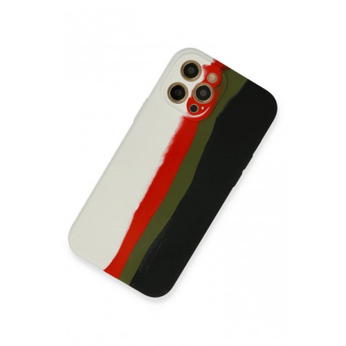 Newface iPhone 12 Pro Max Kılıf Ebruli Lansman Silikon - Beyaz-Siyah Newface iPhone 12 Pro Max Kılıf Ebruli Lansman Silikon - Beyaz-Siyah