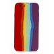 Newface iPhone 6 Kılıf Ebruli Lansman Silikon - Kırmızı-Mor Newface iPhone 6 Kılıf Ebruli Lansman Silikon - Kırmızı-Mor