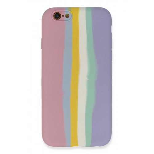 Newface iPhone 6 Kılıf Ebruli Lansman Silikon - Pembe-Lila Newface iPhone 6 Kılıf Ebruli Lansman Silikon - Pembe-Lila