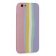 Newface iPhone 6 Kılıf Ebruli Lansman Silikon - Pembe-Lila Newface iPhone 6 Kılıf Ebruli Lansman Silikon - Pembe-Lila