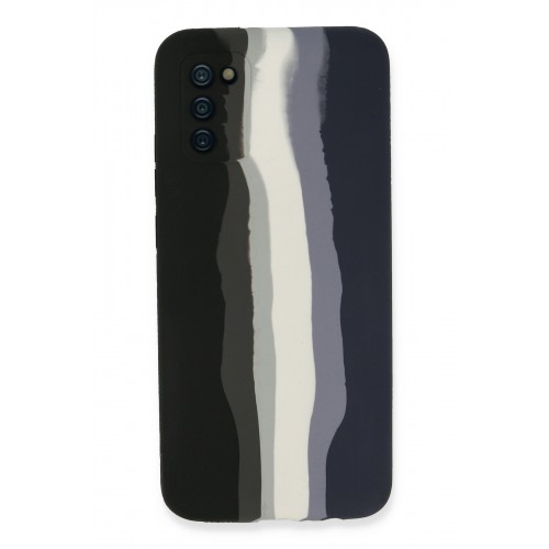 Newface Samsung Galaxy A02S Kılıf Ebruli Lansman Silikon - Siyah-Lacivert Newface Samsung Galaxy A02S Kılıf Ebruli Lansman Silikon - Siyah-Lacivert
