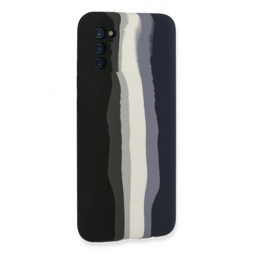 Newface Samsung Galaxy A03S Kılıf Ebruli Lansman Silikon - Siyah-Lacivert Newface Samsung Galaxy A03S Kılıf Ebruli Lansman Silikon - Siyah-Lacivert