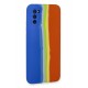 Newface Samsung Galaxy A03S Kılıf Ebruli Lansman Silikon - Mavi-Turuncu Newface Samsung Galaxy A03S Kılıf Ebruli Lansman Silikon - Mavi-Turuncu