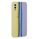 Newface Samsung Galaxy A02 Kılıf Ebruli Lansman Silikon - Sarı-Lila Newface Samsung Galaxy A02 Kılıf Ebruli Lansman Silikon - Sarı-Lila
