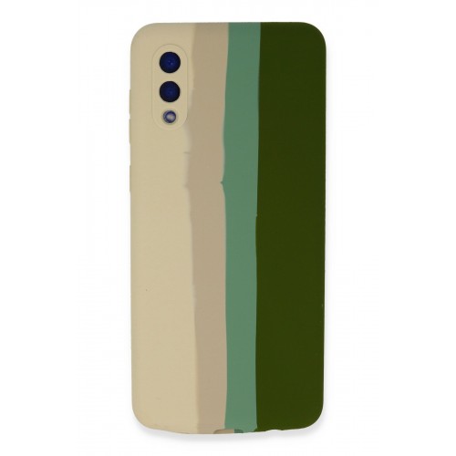 Newface Samsung Galaxy A02 Kılıf Ebruli Lansman Silikon - Beyaz-Yeşil Newface Samsung Galaxy A02 Kılıf Ebruli Lansman Silikon - Beyaz-Yeşil