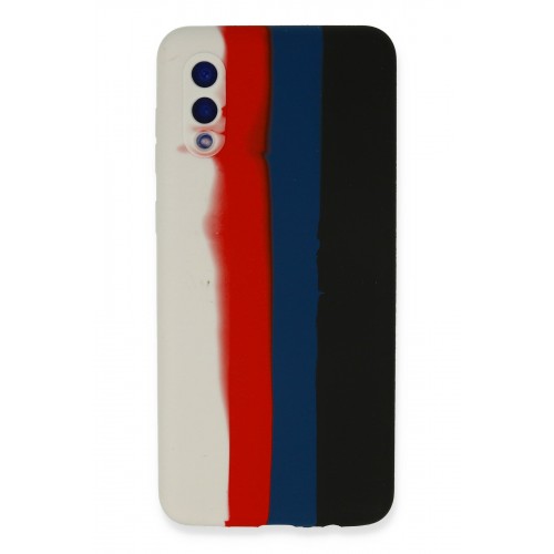 Newface Samsung Galaxy A02 Kılıf Ebruli Lansman Silikon - Beyaz-Siyah Newface Samsung Galaxy A02 Kılıf Ebruli Lansman Silikon - Beyaz-Siyah