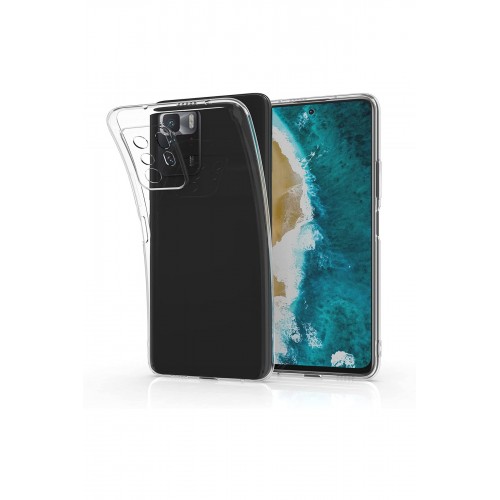 Newface Xiaomi Poco X3 GT Kılıf Lüx Şeffaf Silikon