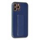 Newface iPhone 12 Pro Kılıf Coco Karbon Standlı Kapak - Mavi Newface iPhone 12 Pro Kılıf Coco Karbon Standlı Kapak - Mavi