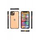 Newface iPhone 13 Mini Kılıf Miami Şeffaf Silikon  - Siyah