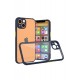 Newface iPhone 13 Mini Kılıf Miami Şeffaf Silikon  - Lacivert