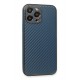 Newface iPhone 13 Pro Kılıf Coco Karbon Silikon - Mavi Newface iPhone 13 Pro Kılıf Coco Karbon Silikon - Mavi
