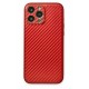 Newface iPhone 13 Pro Max Kılıf Coco Karbon Silikon - Kırmızı Newface iPhone 13 Pro Max Kılıf Coco Karbon Silikon - Kırmızı