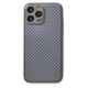 Newface iPhone 13 Pro Max Kılıf Coco Karbon Silikon - Gri Newface iPhone 13 Pro Max Kılıf Coco Karbon Silikon - Gri