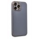 Newface iPhone 13 Pro Max Kılıf Coco Karbon Silikon - Gri Newface iPhone 13 Pro Max Kılıf Coco Karbon Silikon - Gri