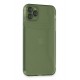 Newface iPhone 11 Pro Max Kılıf Fly Lens Silikon - Yeşil