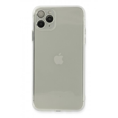 Newface iPhone 11 Pro Max Kılıf Fly Lens Silikon - Şeffaf