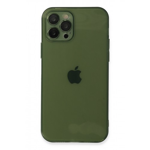 Newface iPhone 12 Pro Max Kılıf Fly Lens Silikon - Yeşil Newface iPhone 12 Pro Max Kılıf Fly Lens Silikon - Yeşil
