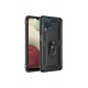 Newface Samsung Galaxy M32 Kılıf Sofya Yüzüklü Silikon Kapak - Siyah