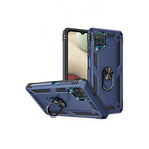 Newface Samsung Galaxy M32 Kılıf Sofya Yüzüklü Silikon Kapak - Lacivert Newface Samsung Galaxy M32 Kılıf Sofya Yüzüklü Silikon Kapak - Lacivert