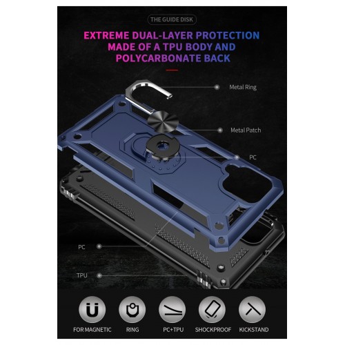 Newface Samsung Galaxy M32 Kılıf Sofya Yüzüklü Silikon Kapak - Lacivert Newface Samsung Galaxy M32 Kılıf Sofya Yüzüklü Silikon Kapak - Lacivert