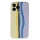 Newface iPhone 13 Pro Kılıf Ebruli Lansman Silikon - Sarı-Lila Newface iPhone 13 Pro Kılıf Ebruli Lansman Silikon - Sarı-Lila