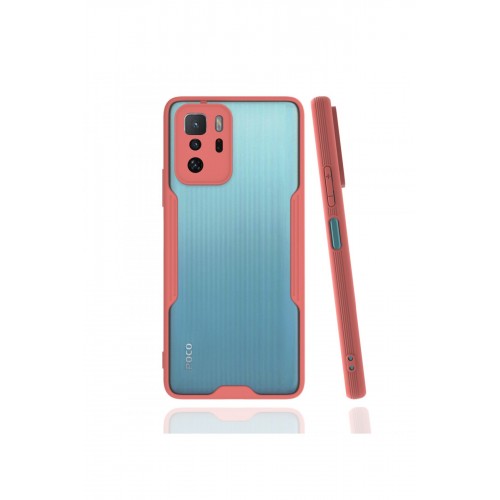 Newface Xiaomi Poco X3 GT Kılıf Platin Silikon - Pembe