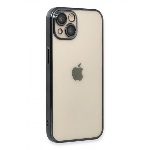 Newface iPhone 13 Kılıf Razer Lensli Silikon - Siyah Newface iPhone 13 Kılıf Razer Lensli Silikon - Siyah