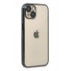Newface iPhone 13 Kılıf Razer Lensli Silikon - Siyah