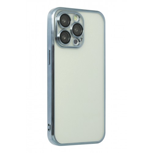 Newface iPhone 13 Pro Kılıf Razer Lensli Silikon - Mavi Newface iPhone 13 Pro Kılıf Razer Lensli Silikon - Mavi