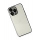 Newface iPhone 13 Pro Max Kılıf Razer Lensli Silikon - Siyah