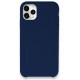 Newface iPhone 11 Pro Max Kılıf Lansman Legant Silikon - Lacivert