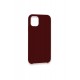 Newface iPhone 11 Pro Max Kılıf Lansman Legant Silikon - Bordo