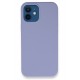 Newface iPhone 12 Kılıf Lansman Legant Silikon - Lila