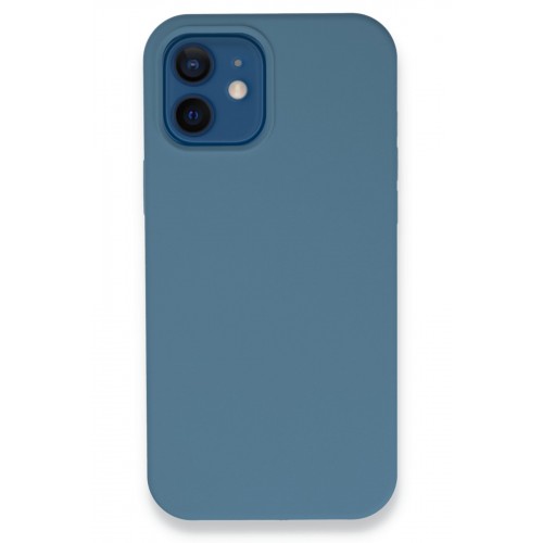 Newface iPhone 12 Kılıf Lansman Legant Silikon - Açık Mavi Newface iPhone 12 Kılıf Lansman Legant Silikon - Açık Mavi