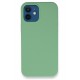 Newface iPhone 12 Kılıf Lansman Legant Silikon - Yeşil Newface iPhone 12 Kılıf Lansman Legant Silikon - Yeşil