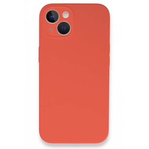 Newface iPhone 13 Kılıf Lansman Legant Silikon - Turuncu