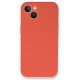 Newface iPhone 13 Kılıf Lansman Legant Silikon - Turuncu