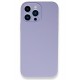 Newface iPhone 13 Pro Max Kılıf Lansman Legant Silikon - Lila