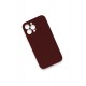 Newface iPhone 13 Pro Max Kılıf Lansman Legant Silikon - Bordo