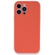Newface iPhone 13 Pro Max Kılıf Lansman Legant Silikon - Turuncu