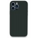 Newface iPhone 13 Pro Max Kılıf Lansman Legant Silikon - Koyu Yeşil