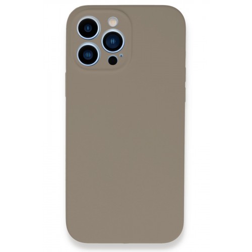 Newface iPhone 13 Pro Max Kılıf Lansman Legant Silikon - Bej