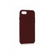 Newface iPhone 7 Kılıf Lansman Legant Silikon - Bordo